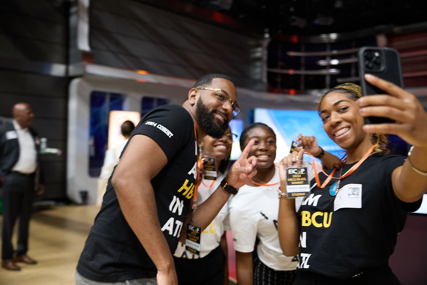 Khariss Bender at the HBCU IN ATL Summit